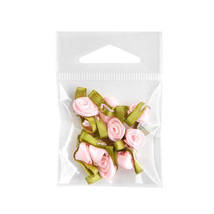 Headerbags 5.1x5.1cm Reclosable and Crystal Clear (500 pieces) [J1]