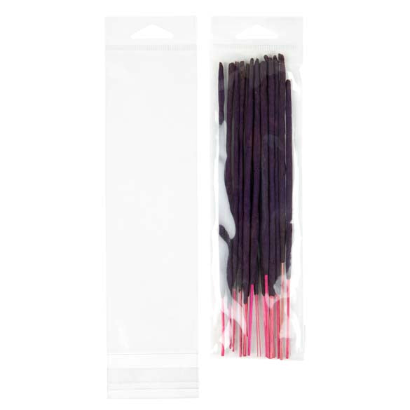 Headerbags 6.4x20.9cm Reclosable and Crystal Clear (100 pieces) [HB2X8]