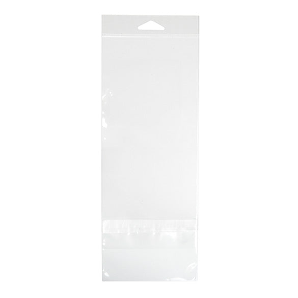Headerbags 11x24.3cm with Protective Closure (100 pieces) [HB49PC]