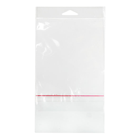 Headerbags 12.5x16.7cm with Protective Closure (100 pieces) [HB65PC]