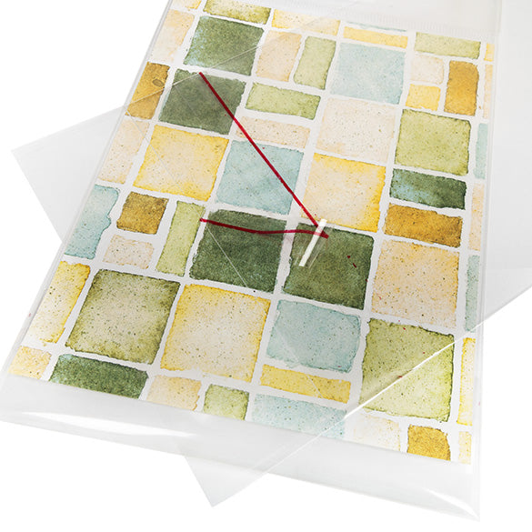 Headerbags 12.5x16.7cm with Protective Closure (100 pieces) [HB65PC]