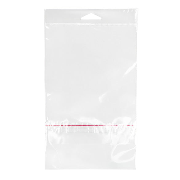 Headerbags 13.5x17.1cm with Protective Closure (100 pieces) [HB6B1PC]