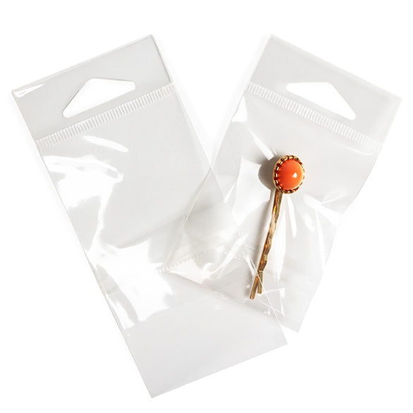 Headerbags 5.7x7.8cm with Protective Closure (100 pieces) [HB2X3SPC]