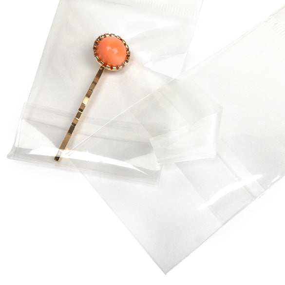 Headerbags 5.7x7.8cm with Protective Closure (100 pieces) [HB2X3SPC]