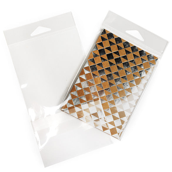 Headerbags 9.7x13.2cm with Protective Closure (100 pieces) [HB3X5PC]