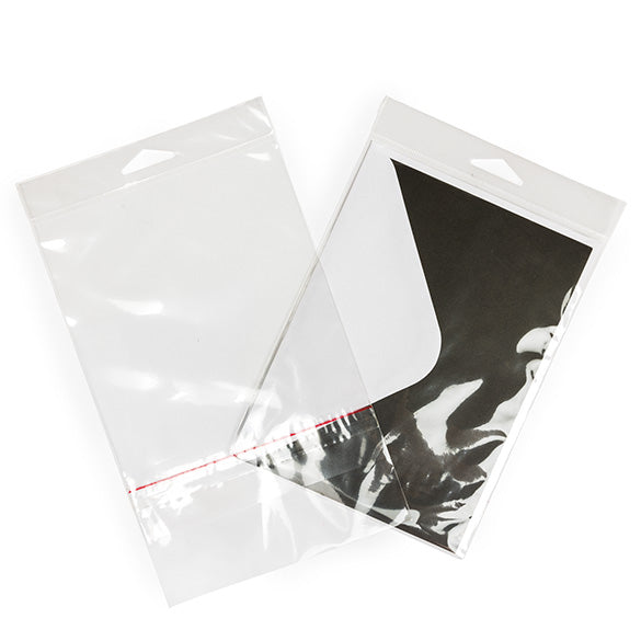 Headerbags 13.8x17.8cm with Protective Closure (100 pieces) [HB6B3PC]
