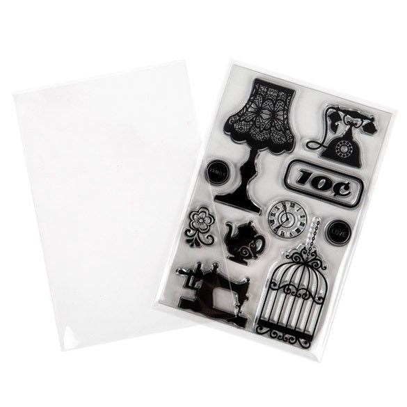 Plastic Bags 11x16cm Transparent (100 pieces) [B4X6NF]