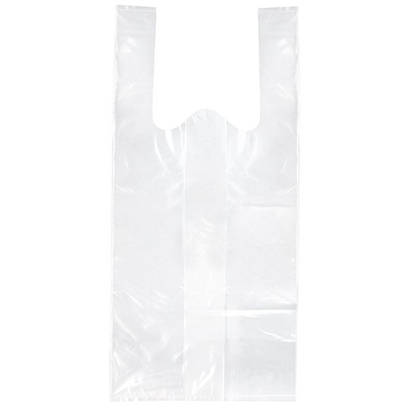 Plastic Carrier Bags Transparent 32.1x25.4x68.6cm (100 pieces) [CHB6]