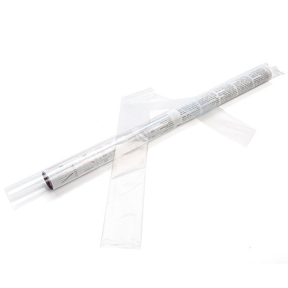 Plastic Poster Tubes 6.4x66cm (50 micron) [100 pieces) [PT2H26]