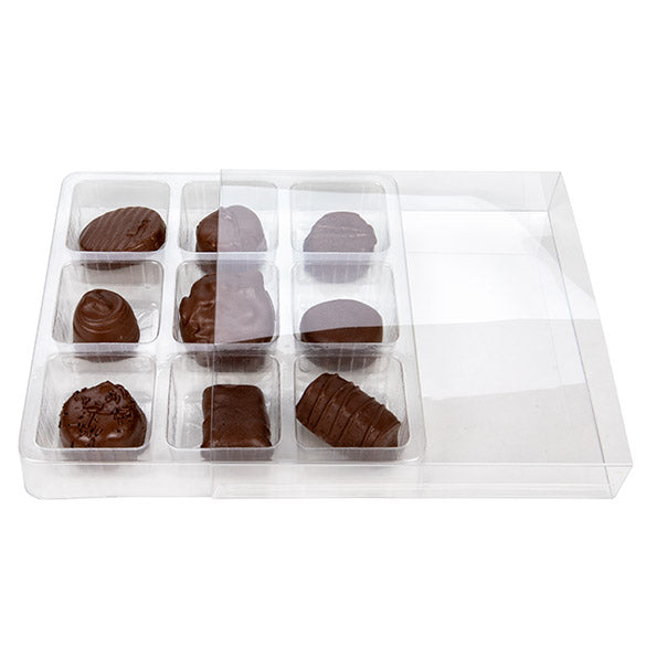 Crystal Clear Slip Cover 15,1x2,7x15,2cm (25 Pieces) [SC33]