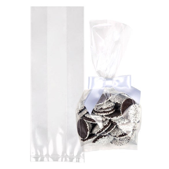 Plastic Bags 7.6x5.1x22.9cm with side gusset (100 pieces) [GB11]