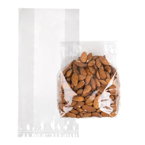Plastic Bags 10.2x5.1x20.3cm with side gusset (100 pieces) [GB4]