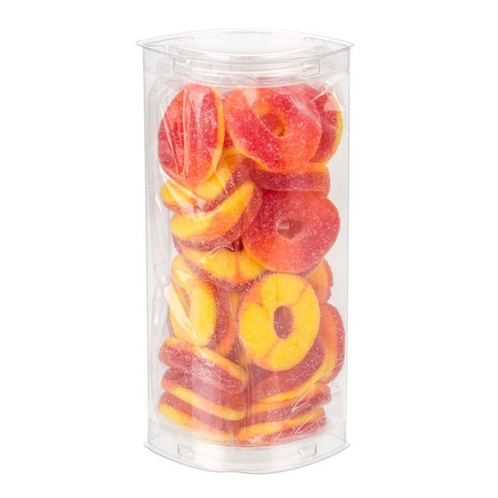 Plastic Tube Eye shape 7.5x5.5x15.5cm