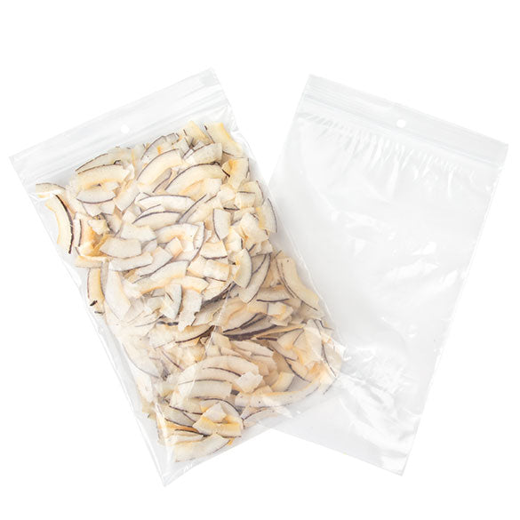Grip Seal Bags with Hang hole 15x23cm PE 50 micron (100 pieces) [2PR69]