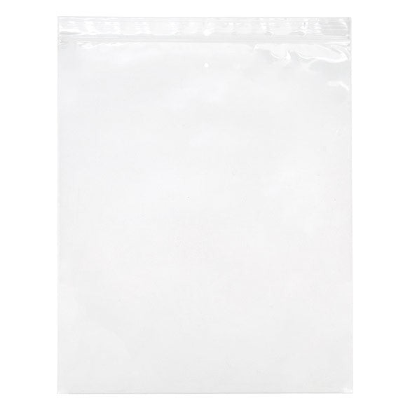 Grip Seal Bags with Hang and Vent-hole 25.5x30.5cm Crystal Clear PP 50 micron (100 pieces) [ZR1012V]