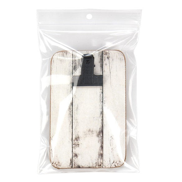 Grip Seal Bags with Hang hole 10x15cm Crystal Clear PP 100 micron (100 pieces) [Z4R46]