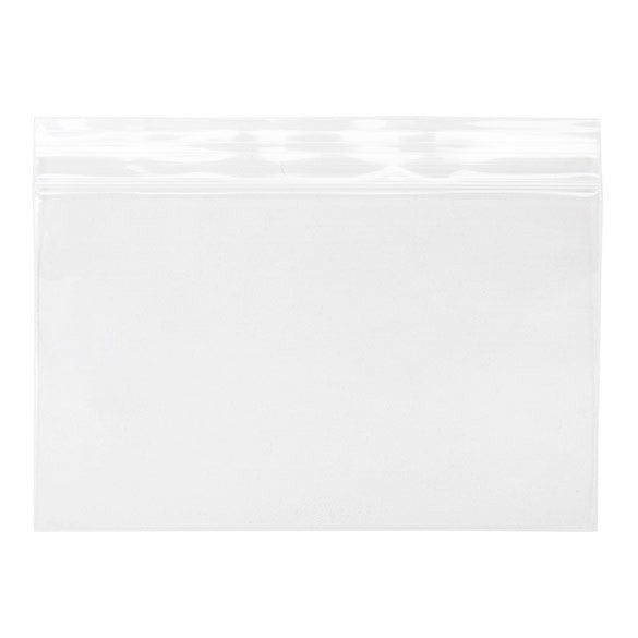Grip Seal Bags 12.5x7.5cm Crystal Clear PP 50 micron (100 pieces) [ZC53]