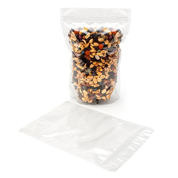 Stand Up Pouches Transparent 17.8x9.8x25.2cm | 280 grams (100 pieces) [ZBG69]