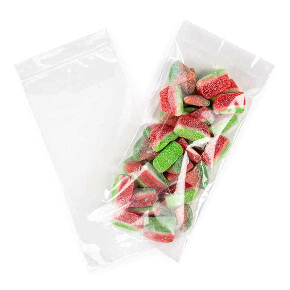 Grip Seal Bags with Vent-hole 10x20.5cm Crystal Clear PP 50 micron (100 pieces) [ZC48V]