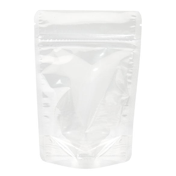 Stand Up Pouches Transparent 10x6x15cm | 57 grams (100 pieces) [ZBG2]