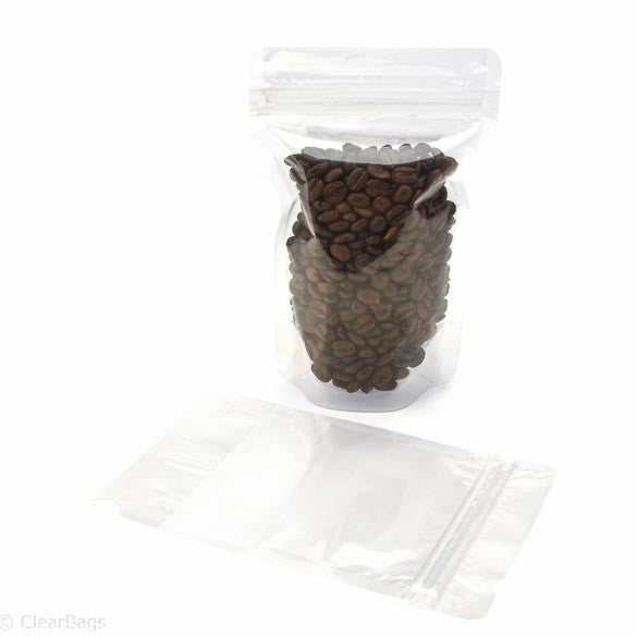Stand Up Pouches Transparent 12x7.5x17.9cm | 114 grams (100 pieces) [ZBG46]