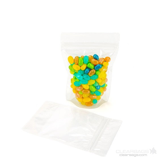 Stand Up Pouches Transparent 10x6x15cm | 57 grams (100 pieces) [ZBG2]