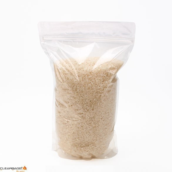 Stand Up Pouches Transparent 17x9x28.5cm | 340 grams (100 pieces) [ZBG4]