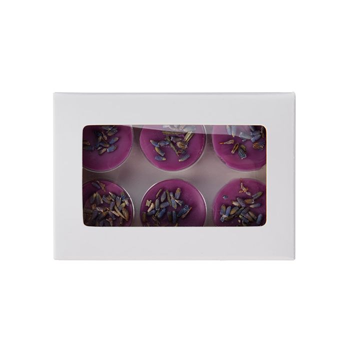 White Kraft Artisan Candy Box Set, Round Insert 7x2.1x10.3 cm (25 pieces) [CNDYR274W]