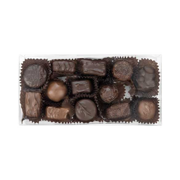Plastic Gift Boxes for "chocolate" Truffels 10.8x4.1x21.6cm with Insert (100 pieces) [CNDY193]