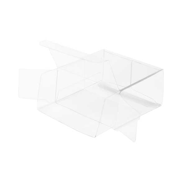 Plastic Gift Boxes for Chocolates 7x3.7x7cm with Insert (100 pieces) [CNDY227]