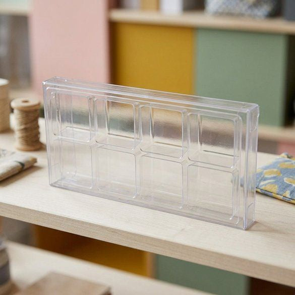 Plastic Gift Boxes for Candy Set of 8 pieces 7x1.4x13.8cm (25 pieces) [CNDY272]