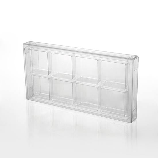 Plastic Gift Boxes for Candy Set of 8 pieces 7x1.4x13.8cm (25 pieces) [CNDY272]
