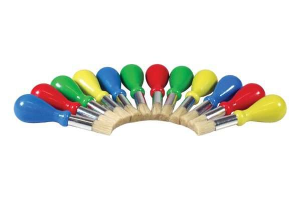 Handygrip children's brush Assorti 100mm in bag (4 pc.) [COL-KWHANDY]