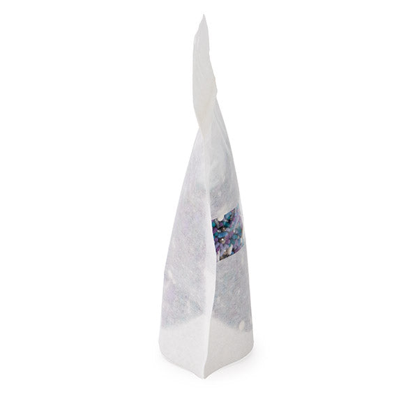 Eco Friendly Stand Up Pouches Rice Paper White With Rectangle Window With Hanghole 10,2x6x15,2 cm (100 pieces) [ZBGRC2W]