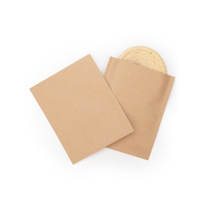 Single Use Child Resistant Bags Kraft 10,2x12,7cm (100 Pieces) [CRB3K]