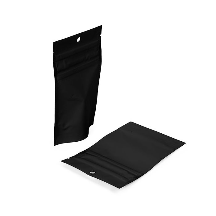 Child Resistant Stand Up Pouch Black 7,9x5,1x13 cm (100 pieces) [CRP1MB]