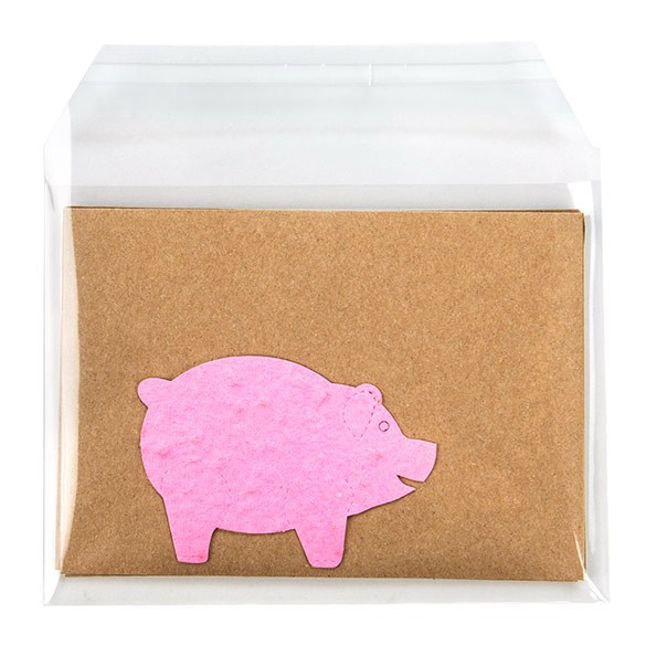 Plastic Bags 14.4x10.8cm Transparent Peel and Seal (100 pieces) [B45SCT]