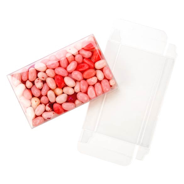 Plastic Gift Boxes 6.7x1.6x11cm Crystal Clear (25 pieces) [FB249]