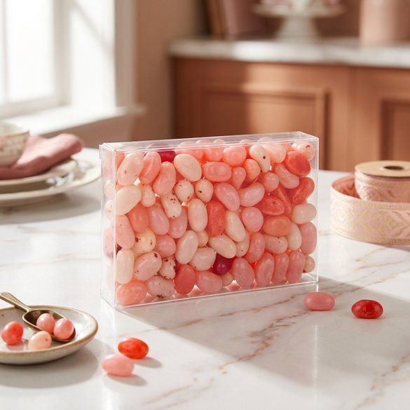 Plastic Gift Boxes 6.7x1.6x11cm Crystal Clear (25 pieces) [FB249]