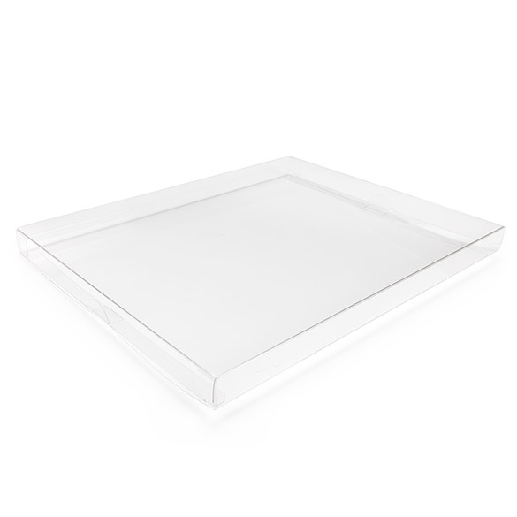 Plastic Gift Boxes 28.2x2.5x35.8cm Crystal Clear (25 pieces) [FPB171]