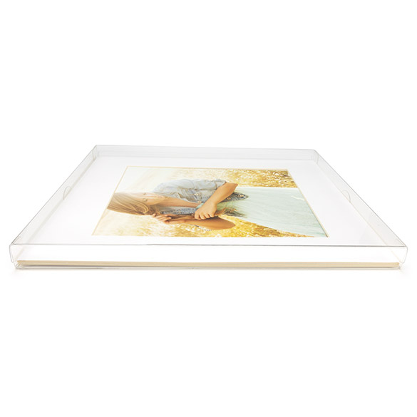 Plastic Gift Boxes 28.2x2.5x35.8cm Crystal Clear (25 pieces) [FPB171]