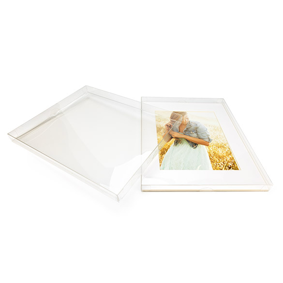 Plastic Gift Boxes 28.2x2.5x35.8cm Crystal Clear (25 pieces) [FPB171]