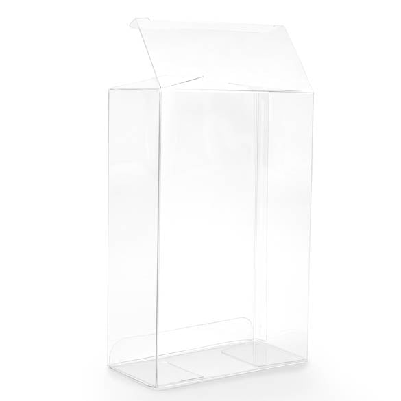 Plastic Gift Boxes 13x5x18cm Crystal Clear (25 pieces) [FPB326]