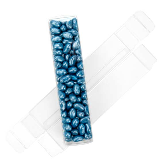 Plastic Gift Boxes for Chocolates 3.5x3.7x15.9cm Food Safe (25 pieces) [FPB228]