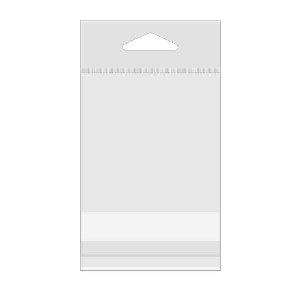 Headerbags 7.6x7.6cm Reclosable and Crystal Clear (500 pieces) [J3]