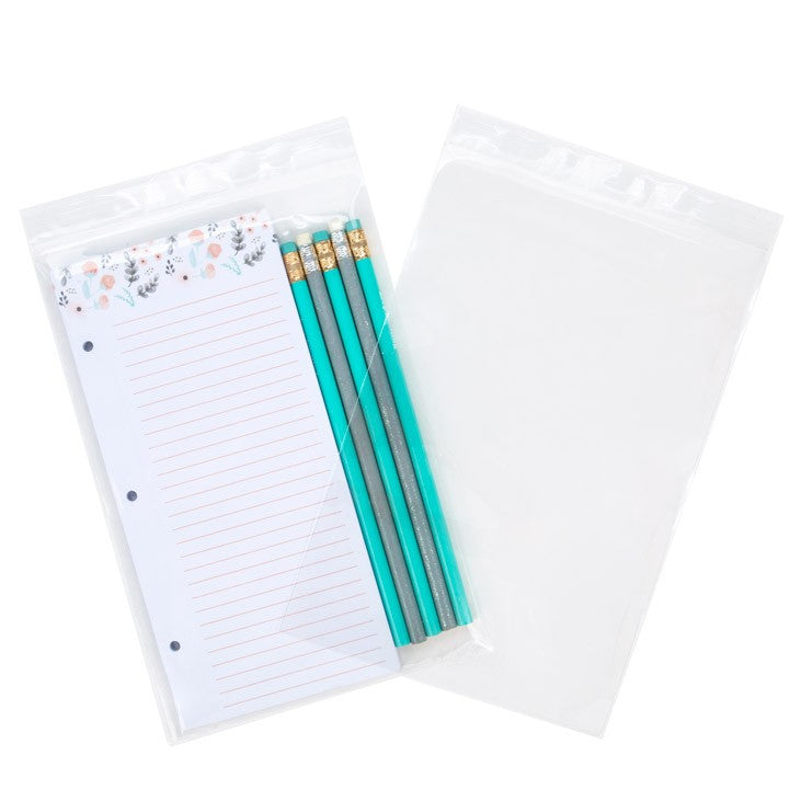 Grip Seal Bags 15x23cm Crystal Clear PP 75 micron (100 pieces) [Z3C69]