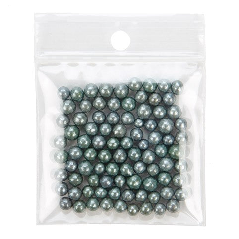 Grip Seal Bags with Hang hole 5x5cm Crystal Clear PP 100 micron (100 pieces) [Z4R22]
