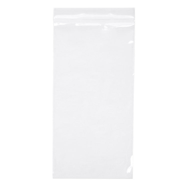 Grip Seal Bags 12.5x25.5cm Crystal Clear PP 50 micron (100 pieces) [ZC510]