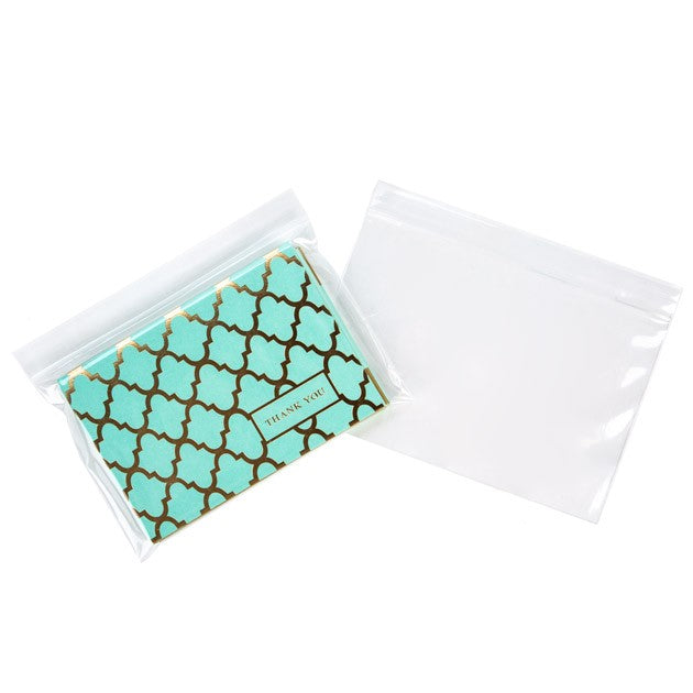 Grip Seal Bags 15x10cm Crystal Clear PP 50 micron (100 pieces) [ZC64]