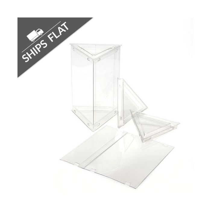 Crystal Clear Pop-Up Tube 10.2 x 7.8 x 15.2cm (25 pcs) [CTTS46]